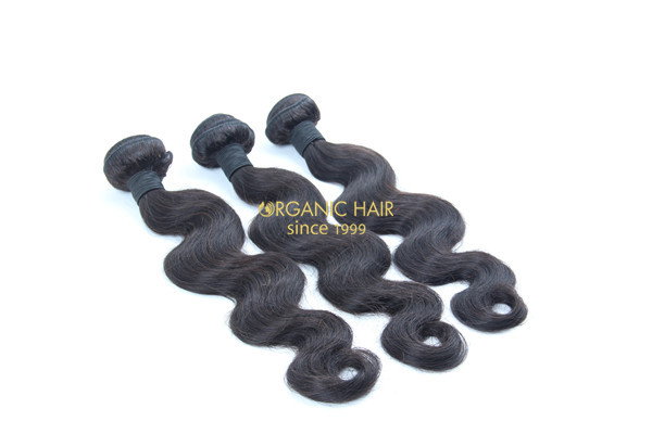 Factory price virgin brazilian human hair extensions